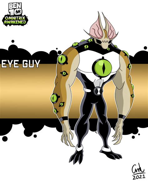 Omnitrix Awakened Eye Guy By Awesomealan1 On Deviantart
