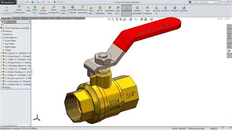 Solidworks Tutorial Sketch Ball Valve In Solidworks Youtube