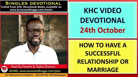 How To Have A Successful Relationship Or Marriage Singles October 24th Pastordunamis Youtube