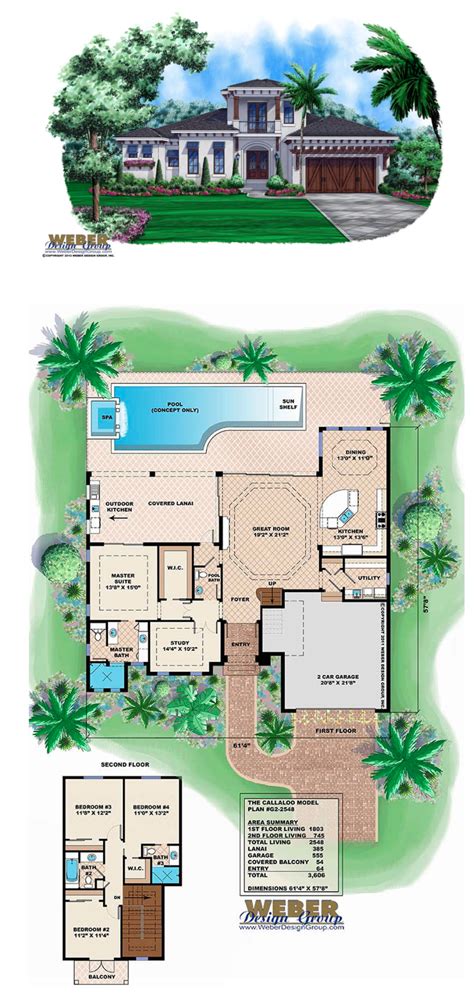 From www.weberdesigngroup.com house plans for narrow lots. Beach House Plan: Contemporary West Indies Beach Home ...