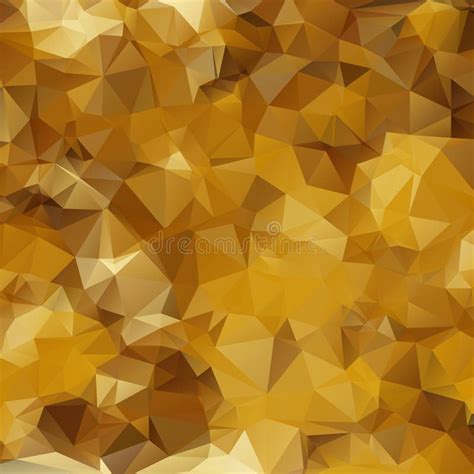 Abstract Triangle Gold Texture Stock Vector Illustration Of Effect