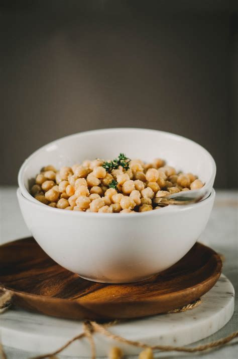 Salade de pois - chiche au cumin et citron Recette