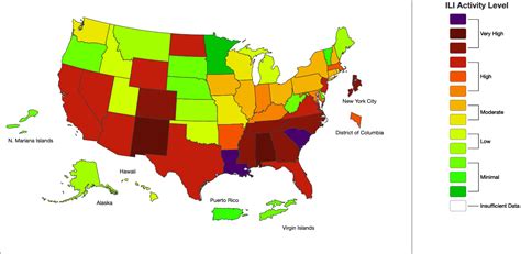 Everyone You Know Sick 9 States Reach Cdcs Highest Level For