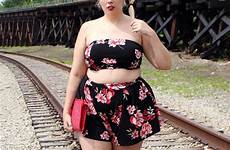 plus size fashion chubby girls crop vintage tops style girl models body curvy nova
