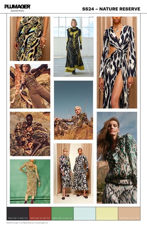 Print Trend Forecast Spring Summer 2024 Plumager Inc In 2023