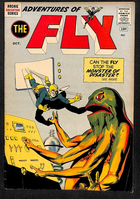 Adventures Of The Fly 15 Vg 35 Comic Books Silver Age Archie