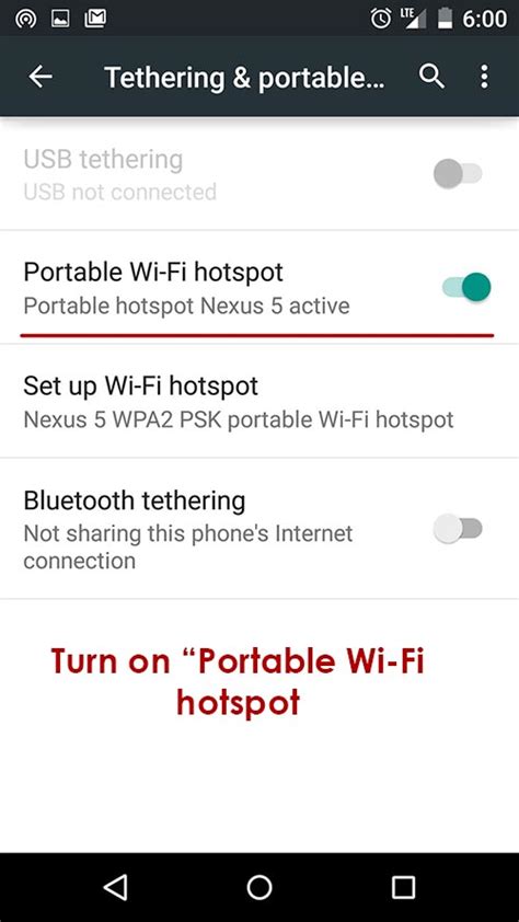 How To Turn On Personal Hotspot Android Devices Tethering Android P
