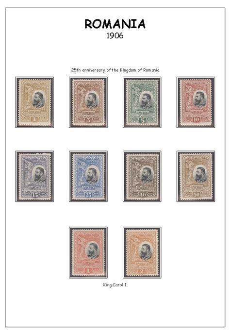 History On Stamps Album Pages