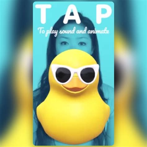 Yellow Duck Lens By Ani Susanti Snapchat Lenses And Filters