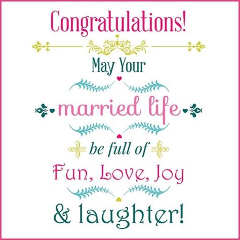 Congratulations on your wedding day! 40 Happy Married Life Wishes | WishesGreeting