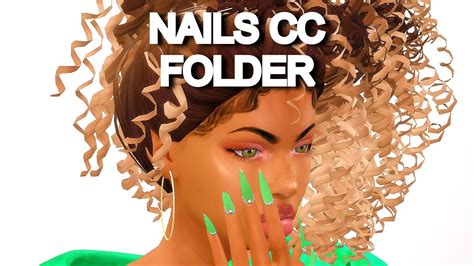 Free Bomb Nails For Your Sims 💅🏼 Nails Cc Folder Download Haul