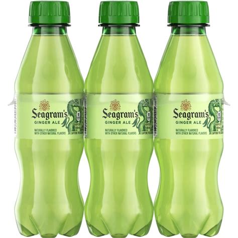 Seagrams Ginger Ale Bottles 6 Oz Instacart