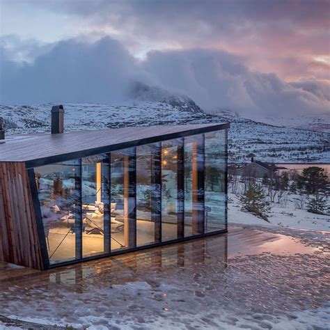 Swipe Left What Do You Think The Efjord Retreat Cabin Is A 200 Sqm