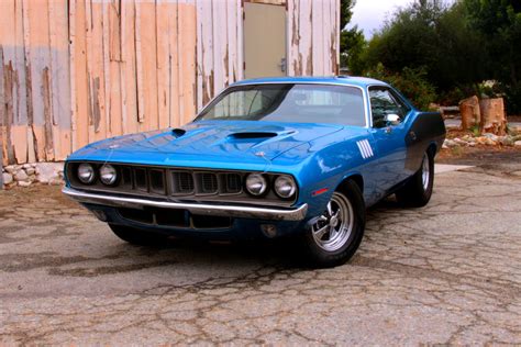 B5 Beauty A Cool Cruisin 1971 Plymouth ‘cuda Beyond The Checkered Flag