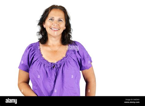 Beauty Portrait Of Middle Age Hi Res Stock Photography And Images Alamy