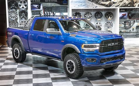 Blue Mopar Beast 2019 Ram 2500 Hd Unveiled Pickup Truck Suv Talk