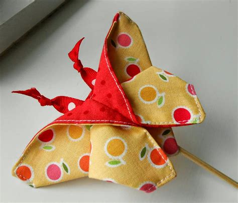 The Patchsmith Origami Fabric Butterflies From Across The Pond