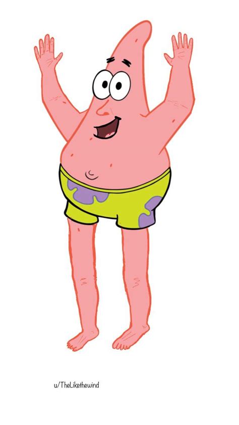 Patrick Star Full Body