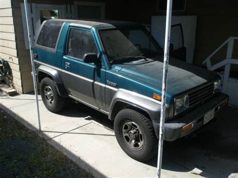 1991 Daihatsu Rocky 4x4 For Sale 4x4 Cars