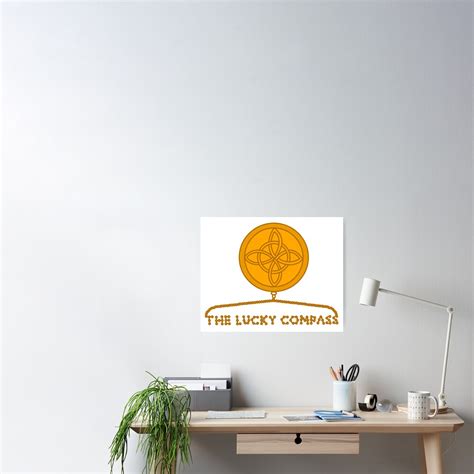 John Bs Lucky Compass Outer Banks Poster For Sale By Tevindesigns
