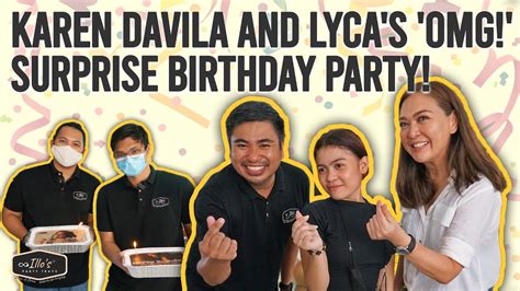 Karen Davila And Lyca S Omg Surprise Birthday Party Illos Party