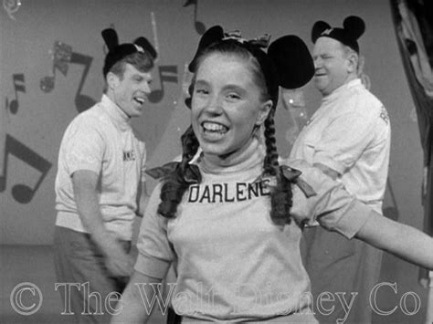 Mickey Mouse Club Cast Darlene Gillespie Mouseketeer Mickey Mouse
