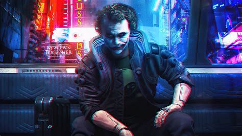 Joaquin phoenix, joker, batman, joker (2019 movie), dark, dc universe. Joker Cyberpunk 4k, HD Superheroes, 4k Wallpapers, Images ...