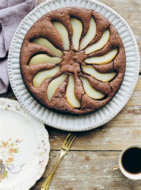 Pear Chocolate Cake Recipe From Florentine By Emiko Davies Cooked