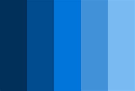 Blue Color Palettes Colordesigner