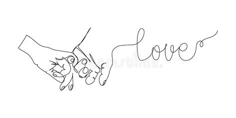 Love One Line Art Continuous Line Drawing Of Couple In Love Lovers