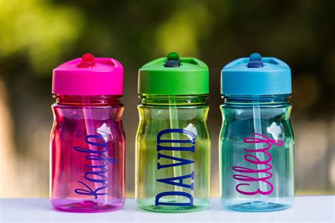 Personalized Water Bottle Water Bottles Name Water Bottle Etsy Kids