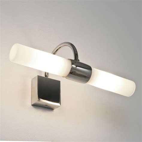 Hanging a light over the mirror is good for task lighting, but can sometimes actually. Astro Lighting 0335 Dayton IP44 Bathroom Mirror Light in ...