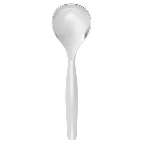 Sabert Um72s 10 Disposable Silver Plastic Serving Spoon 72case