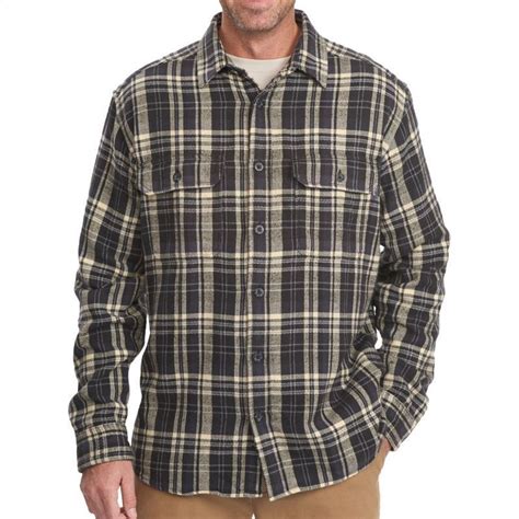 Woolrich Mens Oxbow Bend Plaid Flannel Long Sleeve Shirt Size Medium