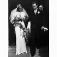 Ingrid Bergman and Aron Petter Lindstrom at their wedding Photo Print ...