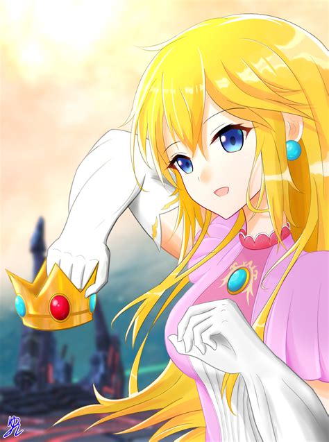 Princess Peach Anime Wallpaper