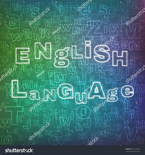English English Background Design Themes For Language Related Content