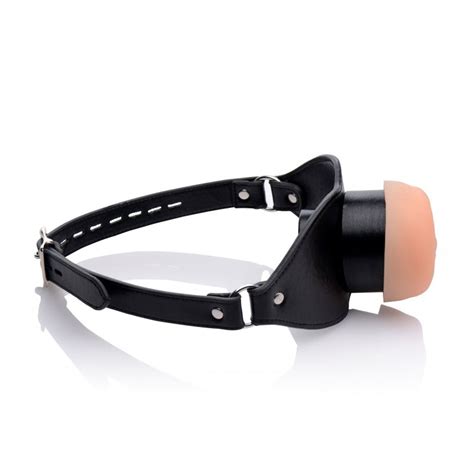 Buy The Vagina Pussy Face Adjustable Oral Sex Stroker Locking Mouth Gag