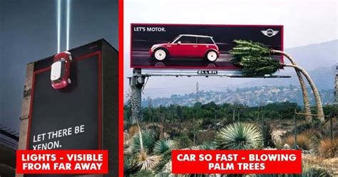These 15 Creative Billboards By Car Brands Reflect The True Meaning Of