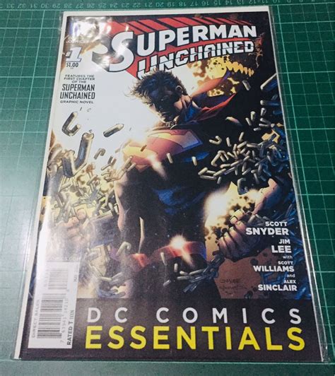 Dc Comicsessentials Superman Unchained On Carousell