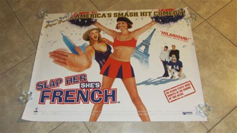 Slap Her Shes French Movie Poster Piper Perabo Poster Ebay