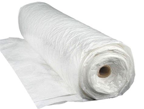 String Reinforced Plastic Poly Sheeting 10 X 100 6 Mil Visqueen Roll