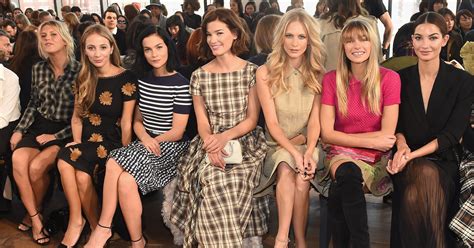 Celebrities Front Row At New York Fashion Week 2015 Popsugar Beauty
