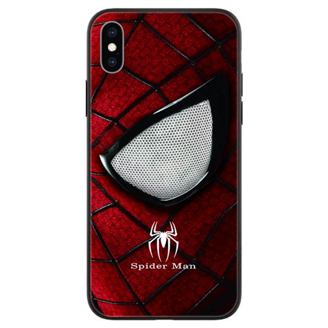 Marvel Spiderman Led Phone Case For Iphone Anylol