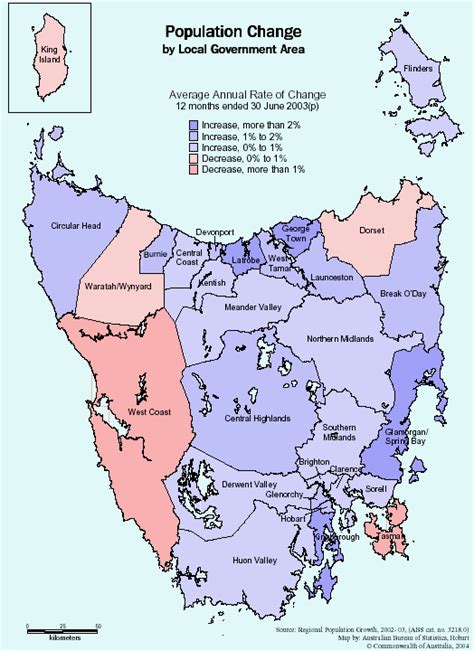 13626 Regional Statistics Tasmania 2005