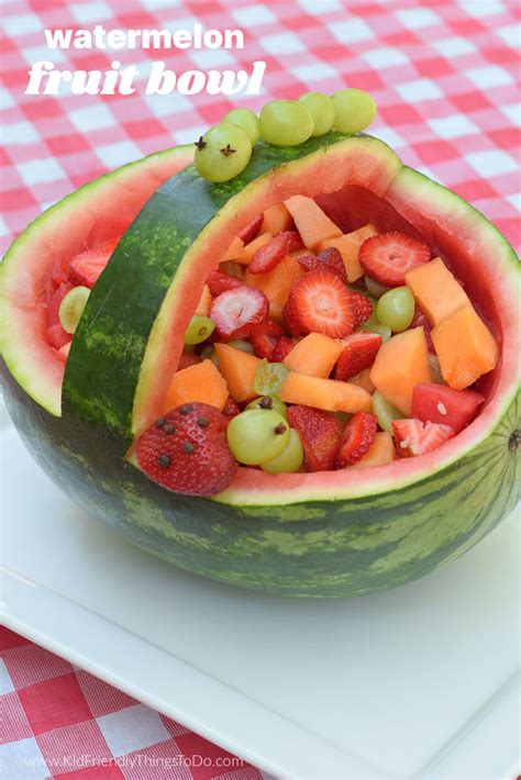 Watermelon Fruit Bowl Kid Friendly Things To Do