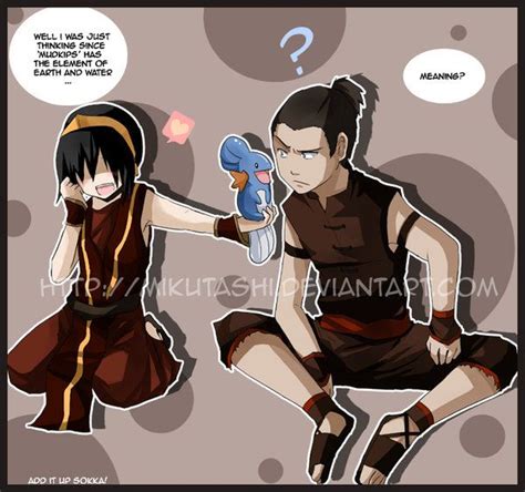 Toph And Sokka Mudkip By Mikutashi On Deviantart Avatar The Last