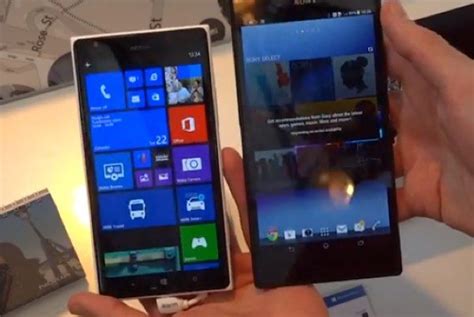 Nokia Lumia 1520 Vs Sony Xperia Z Ultra Specs Impress Phonesreviews