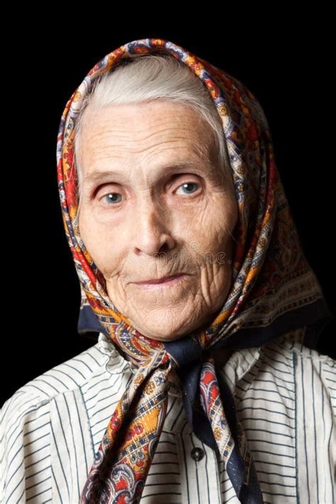 Old Woman Stock Photo