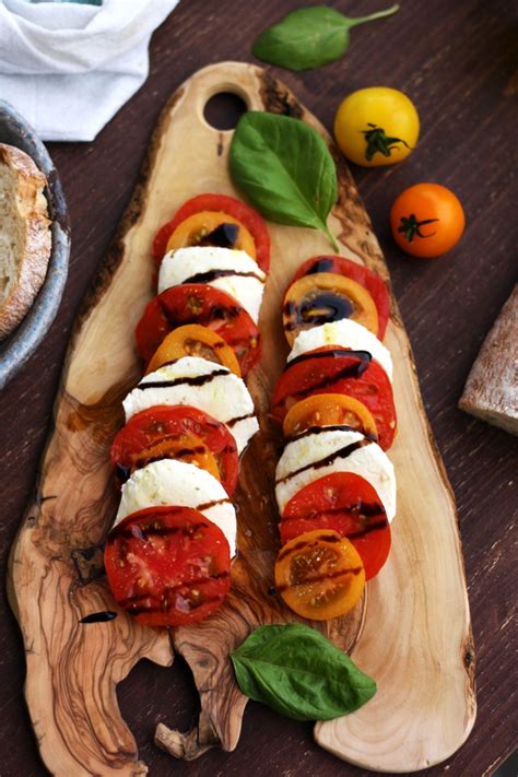 Classic Insalata Caprese Tomato Mozzarella Salad • Happy Kitchen